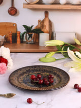Royal Balinese Studio Pottery Dinner Plate