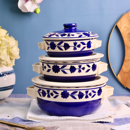 Neelam Handpainted Casserole Set
