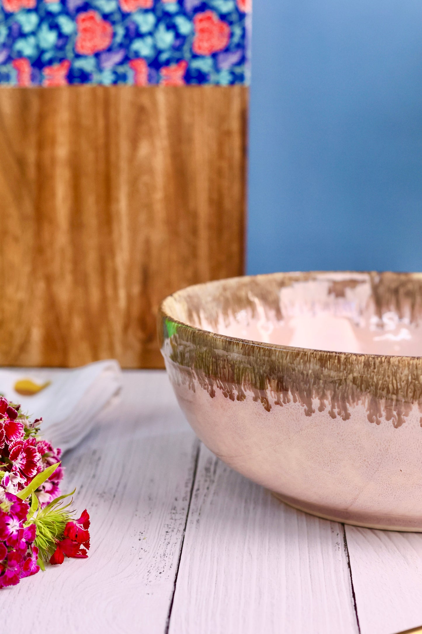 Pastel Pink XXL Serving Bowl