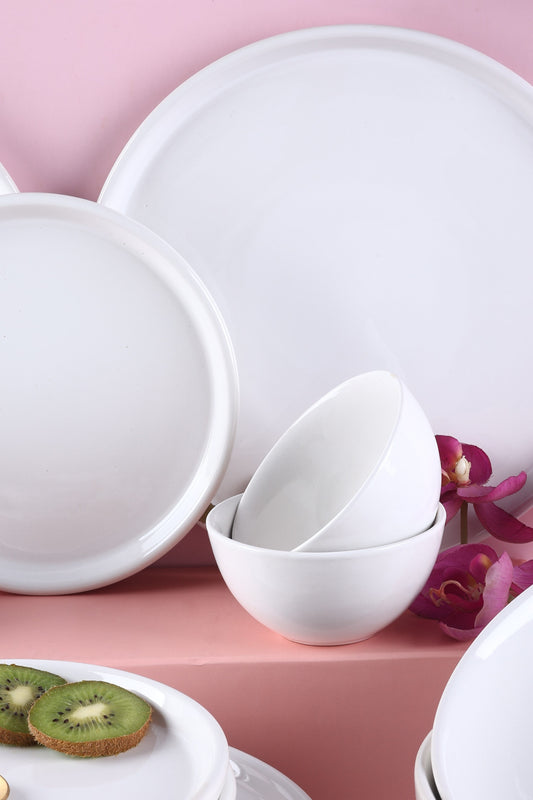 White Gigi Portion Bowl - Set of 2