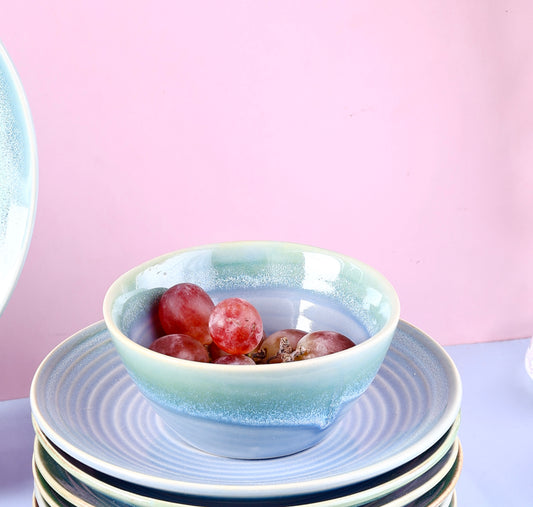 Studio Pottery Dreamy Pastel Snack Bowl