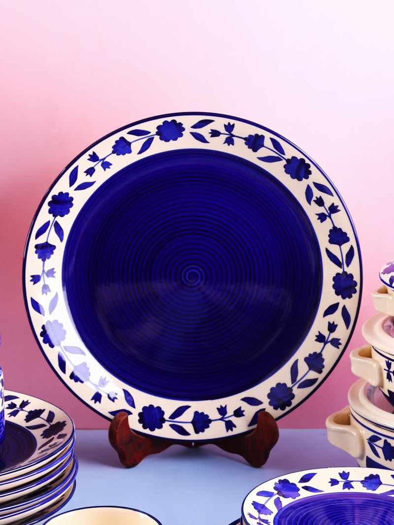 Neelam Handpainted Dinner Set for 6 - 23 pieces