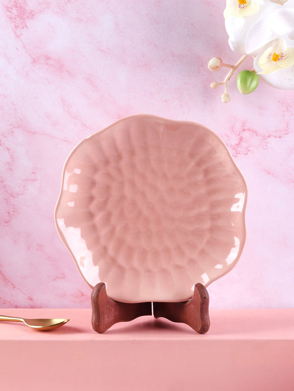 Pink Aaira Studio Pottery Quarter Plate
