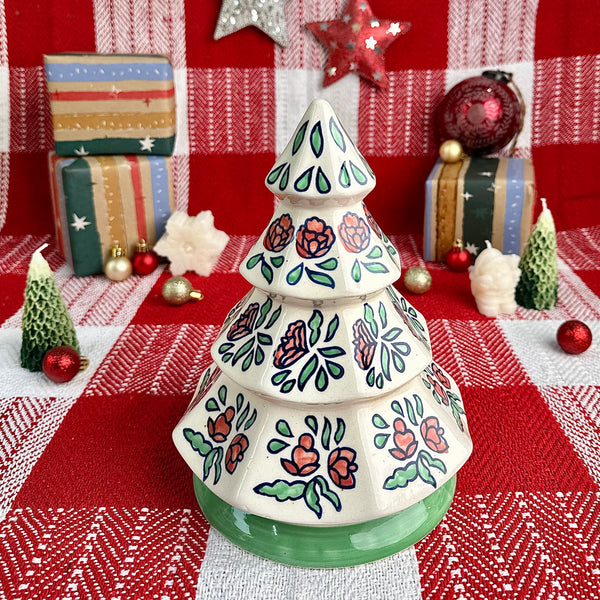 Artisan Alpine Ceramic Christmas Tree