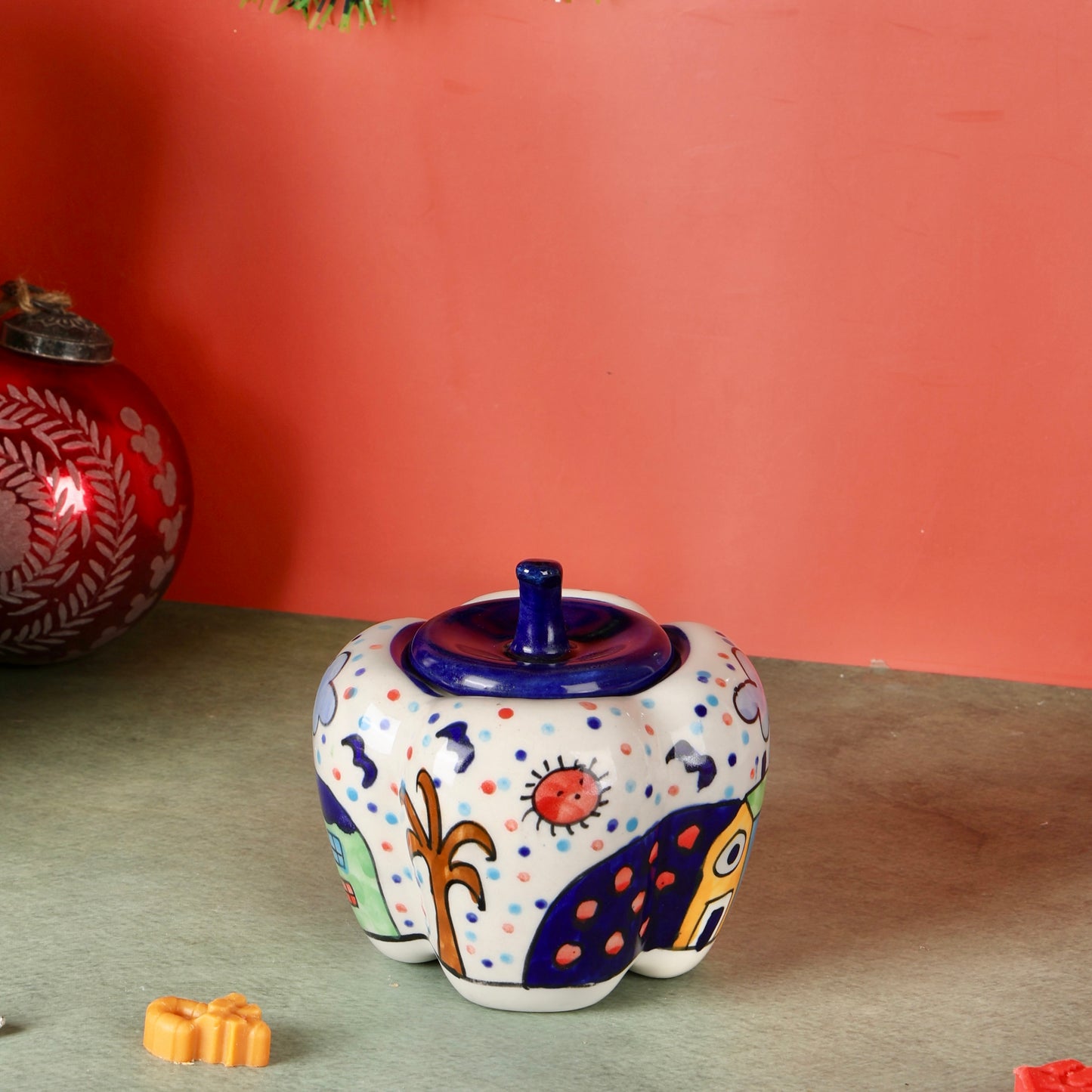 Starry Sky Bell Pepper Jar