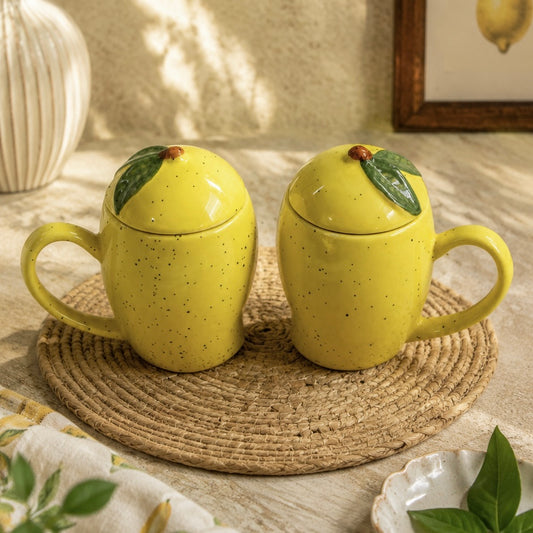 Not so Aam Mug with Lid - Pack of two