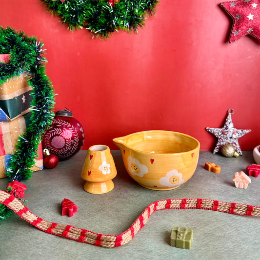 Eggstra Love Matcha Bowl Duo