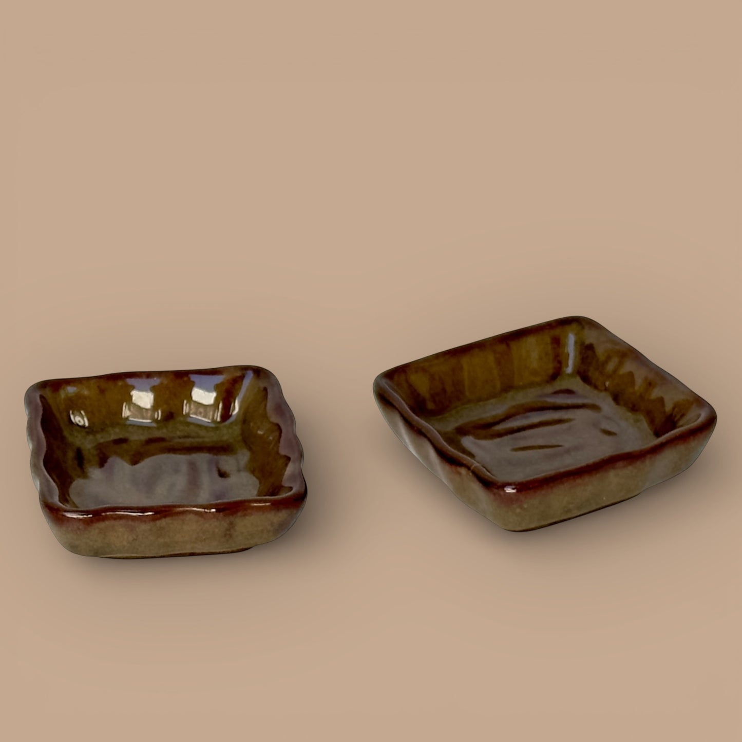 Set of 2 Tapas Square Individual Serving Bowls