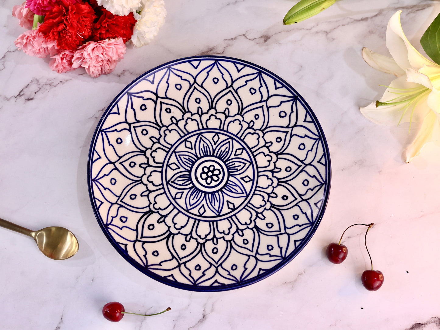 Maitreyi Handpainted Wall Plate