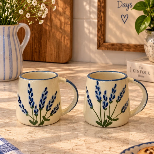 Lavender Fields mug - Set of 2
