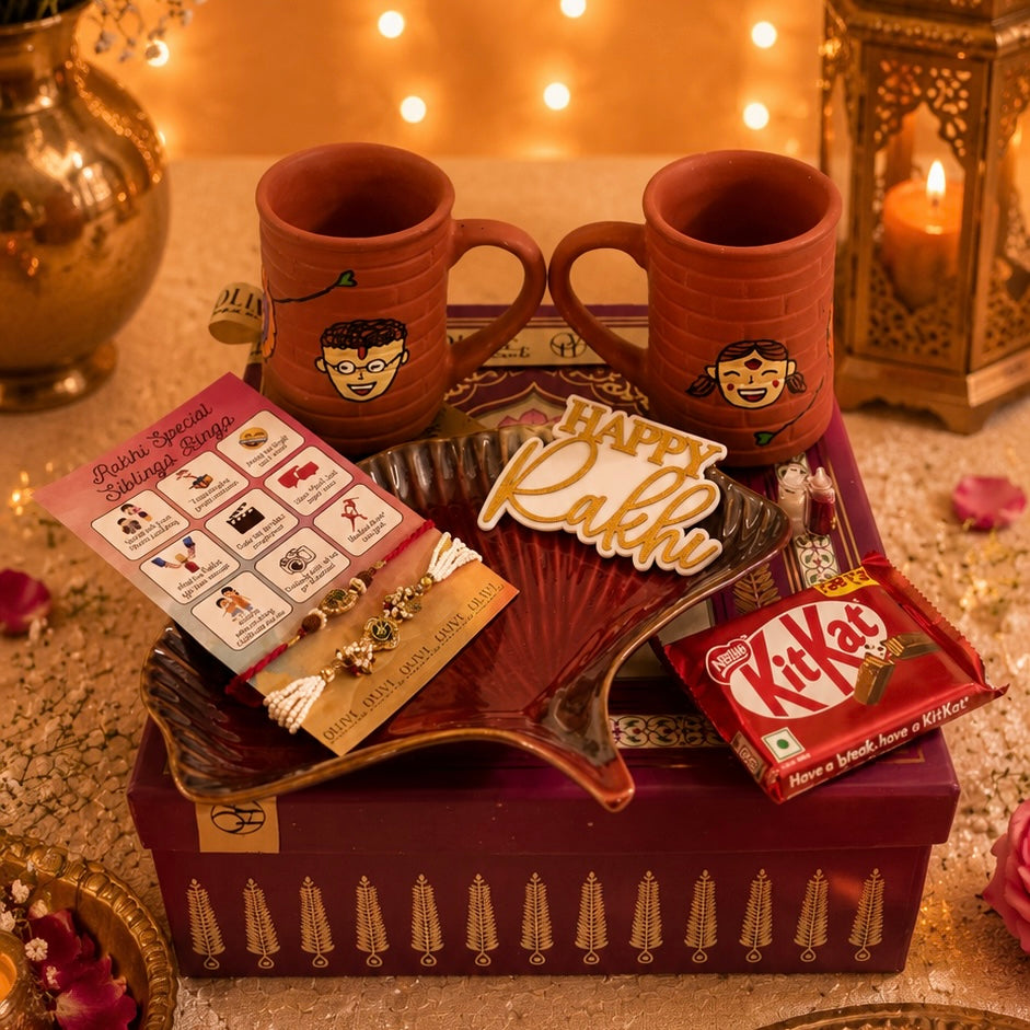 Rakhi Gift Hamper - My Favourite Pair for Bhaiya & Bhabhi