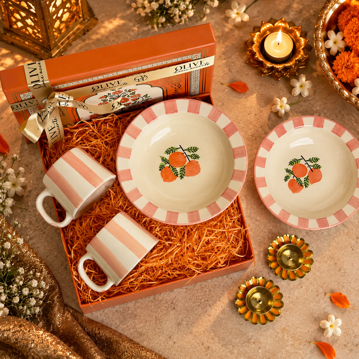 Sunset Bloom Festive Gift Hamper