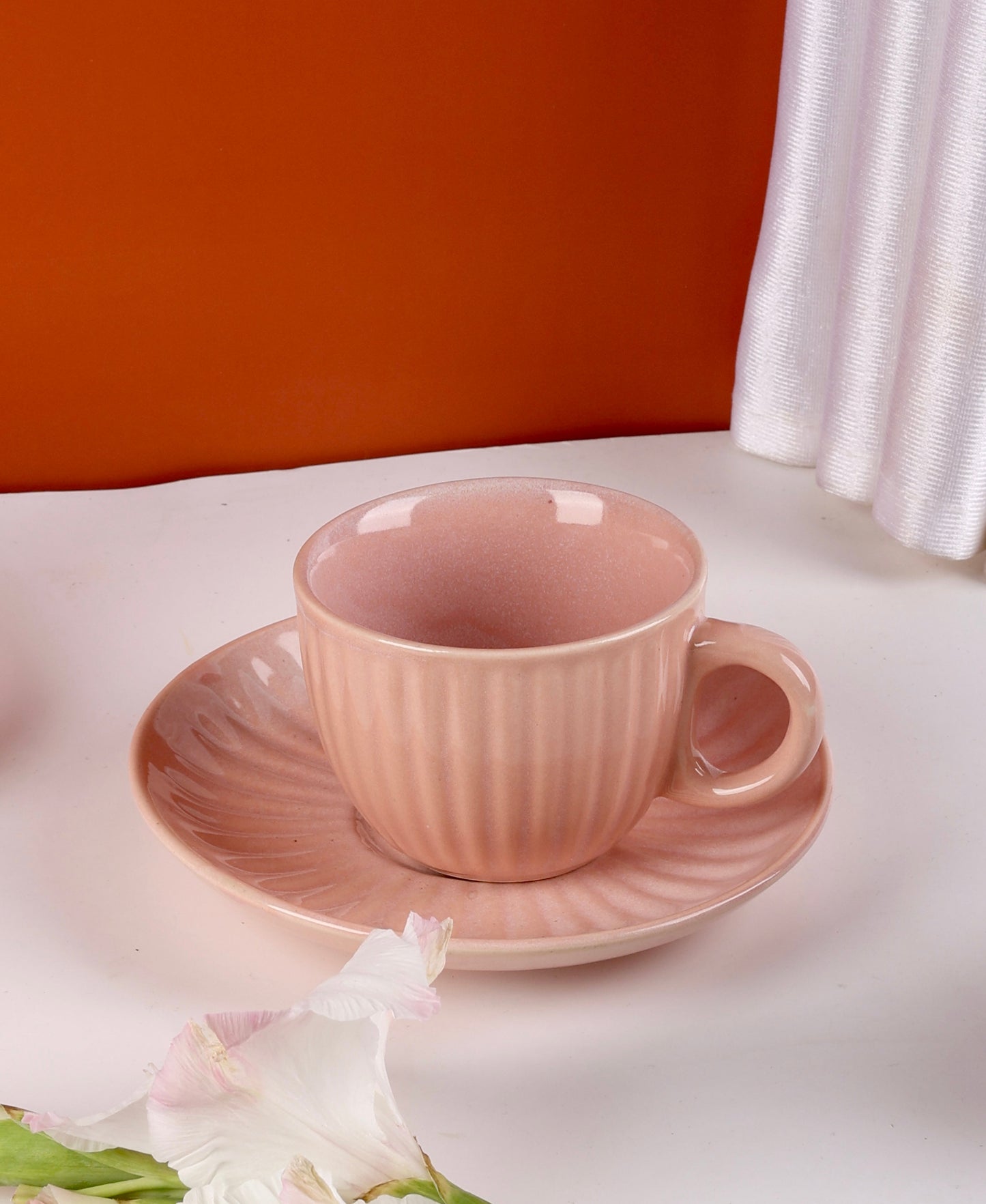 Garden Tea Party Cup and Saucer Set