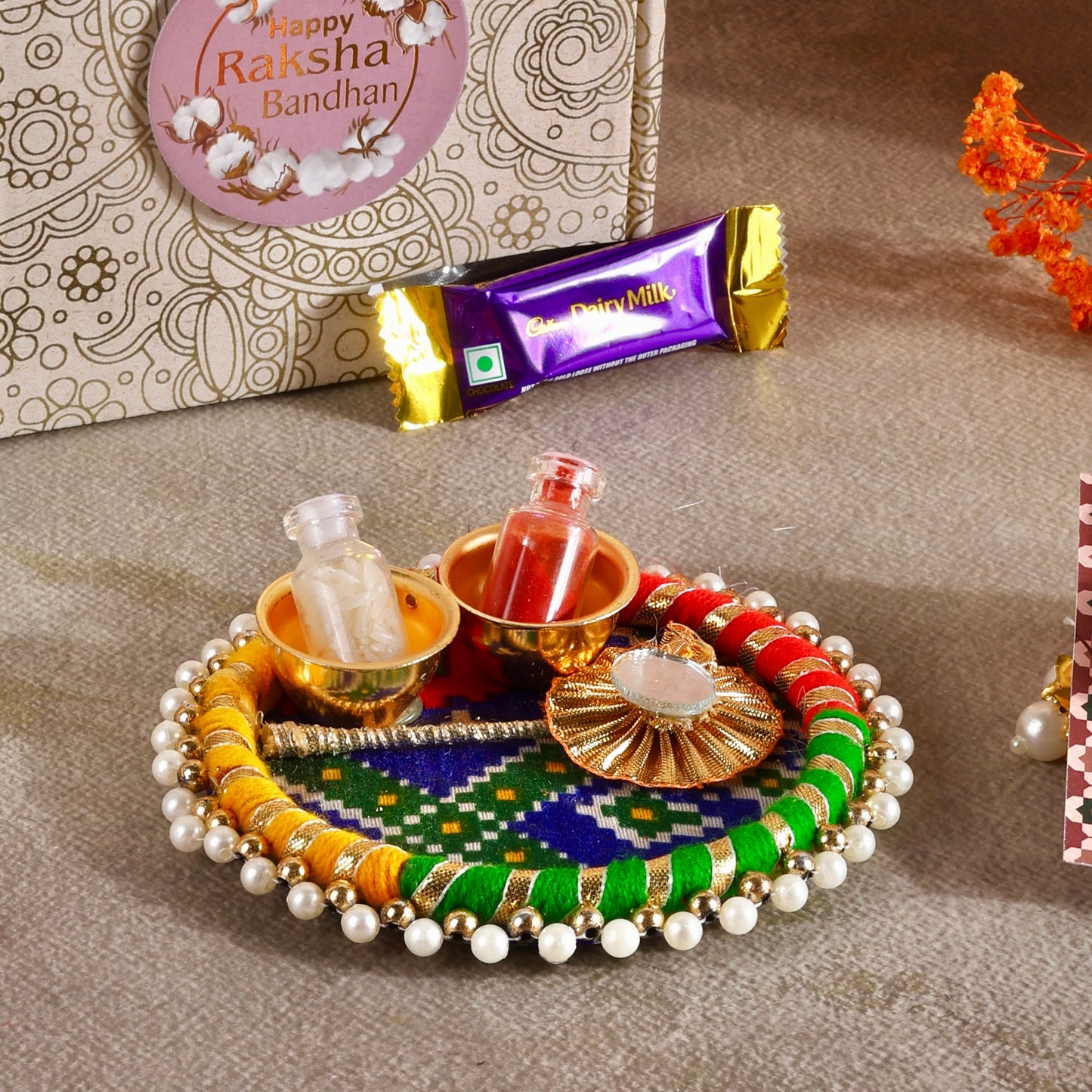 Mini Rakhi Gift Hamper - Eyeconic Bond for Bhaiya Bhabhi