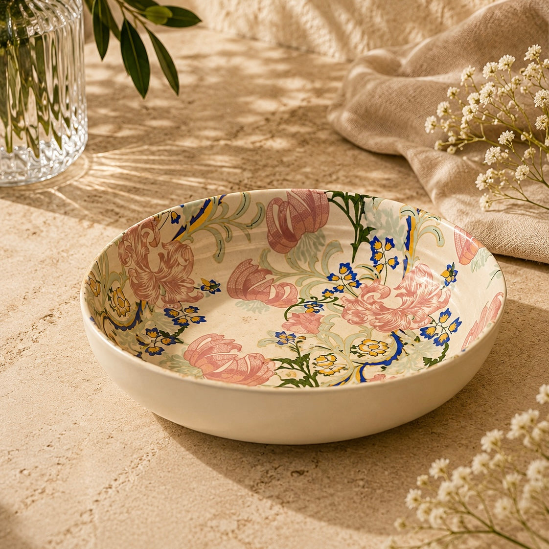 Meher Bagh Serving or Breakfast Bowl - Pack of one