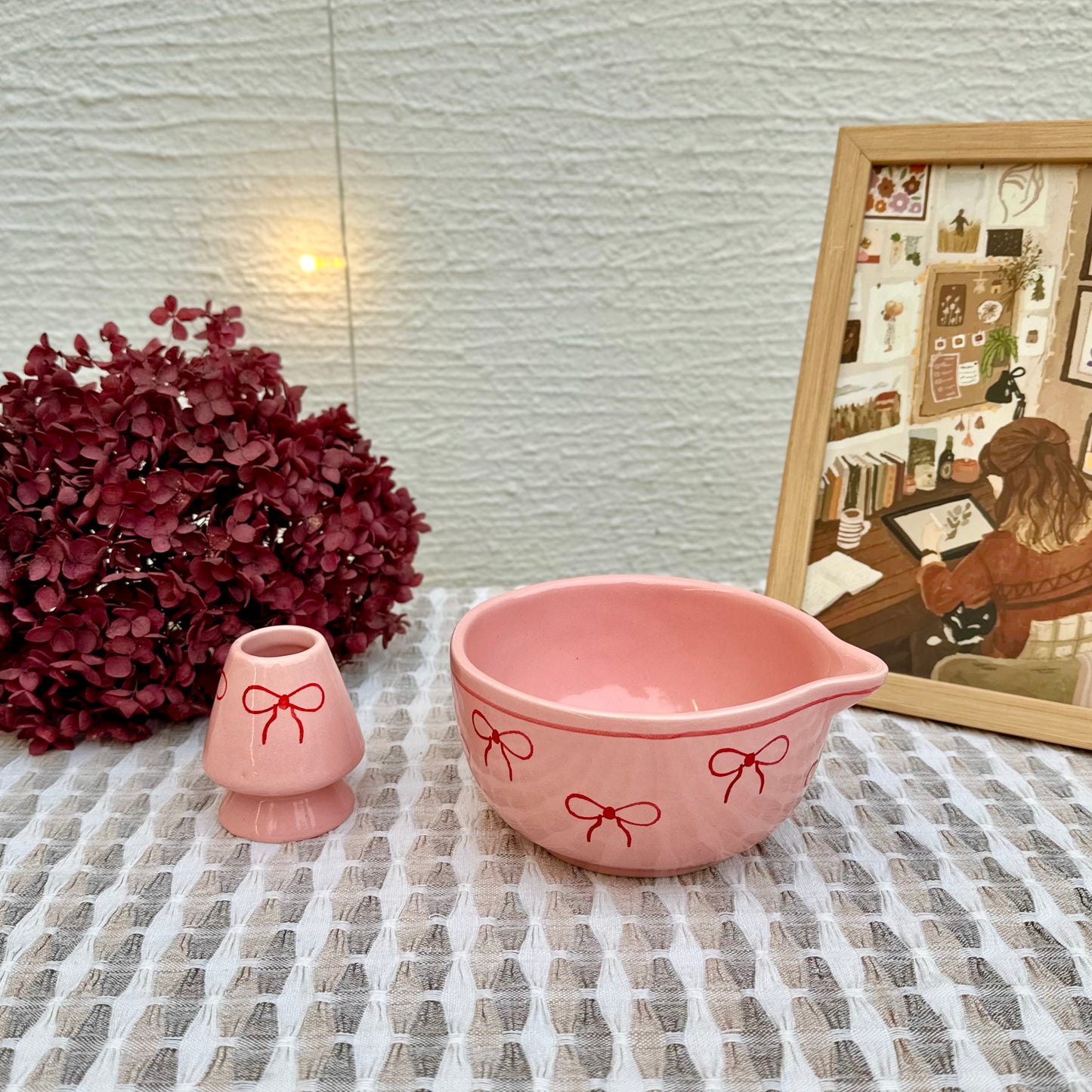 Bow-Licious Matcha Bowl Duo