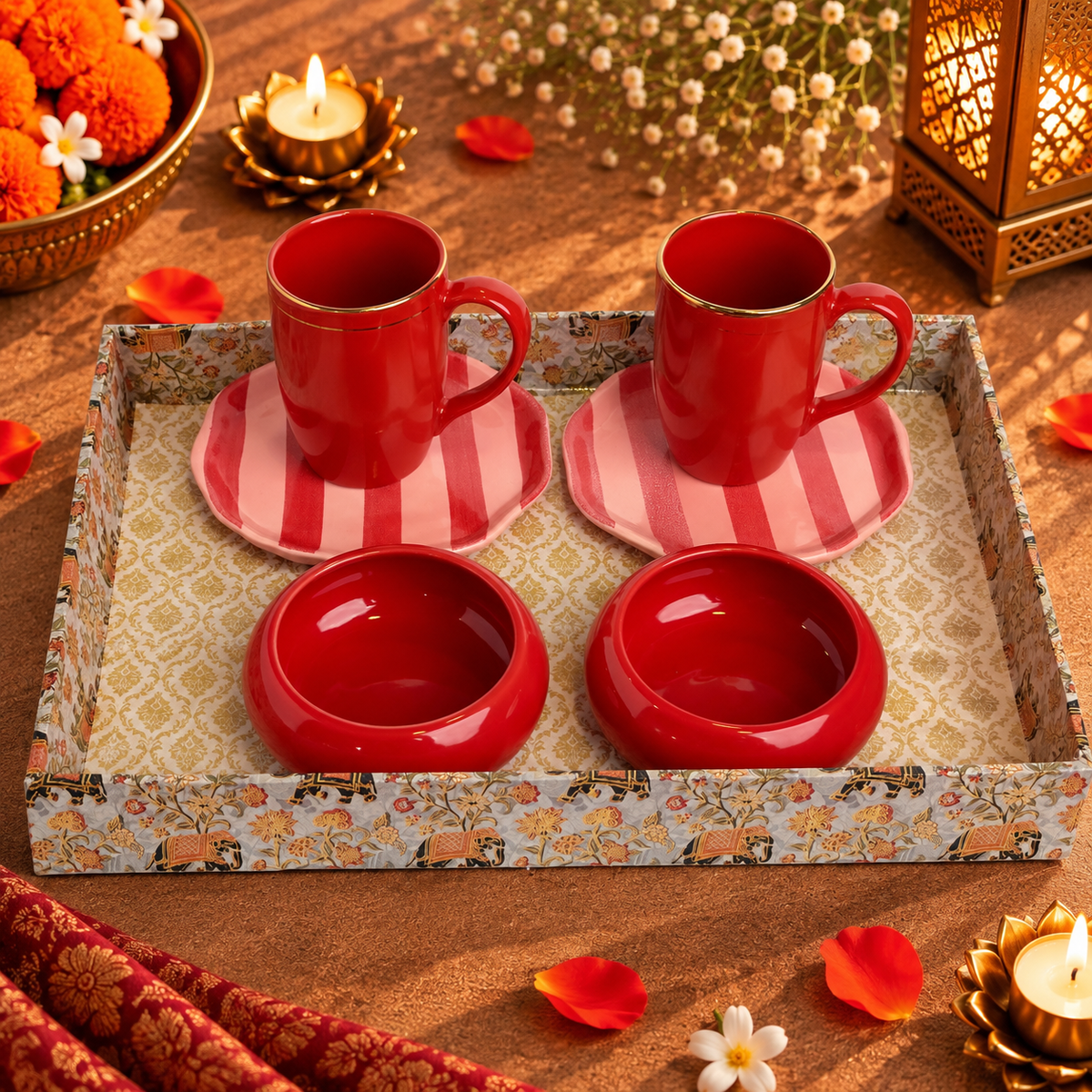 Crimson Celebration Festive Gift Hamper