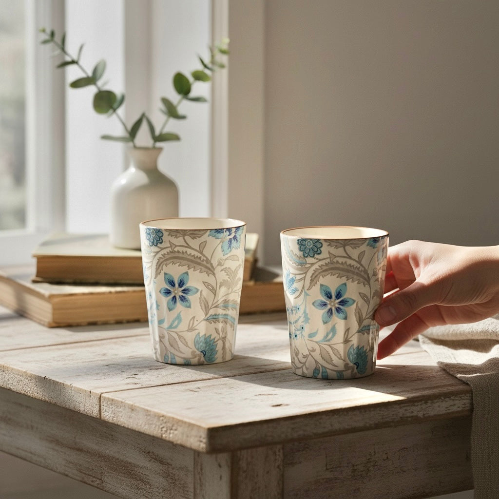 Indrani Bagh Glasses - Set of 2