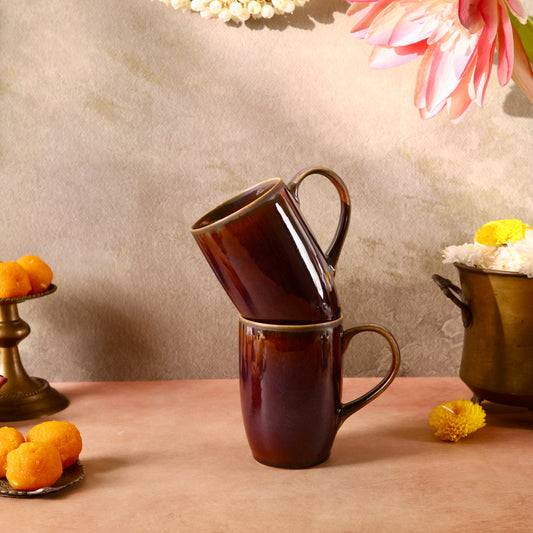 Jawa Copper Tall Mug - Set of 2