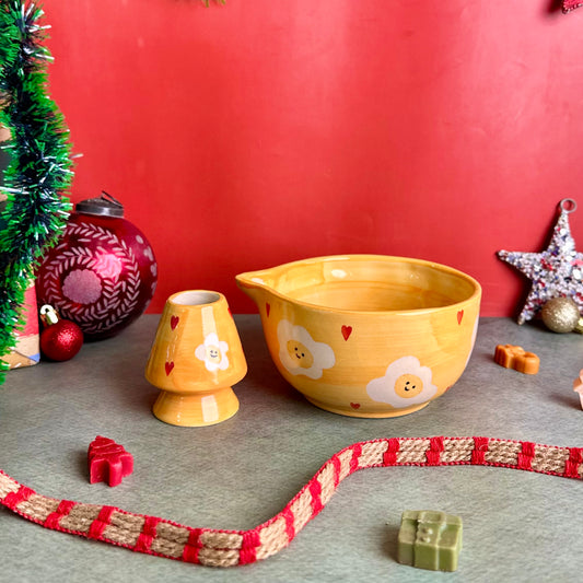 Eggstra Love Matcha Bowl Duo