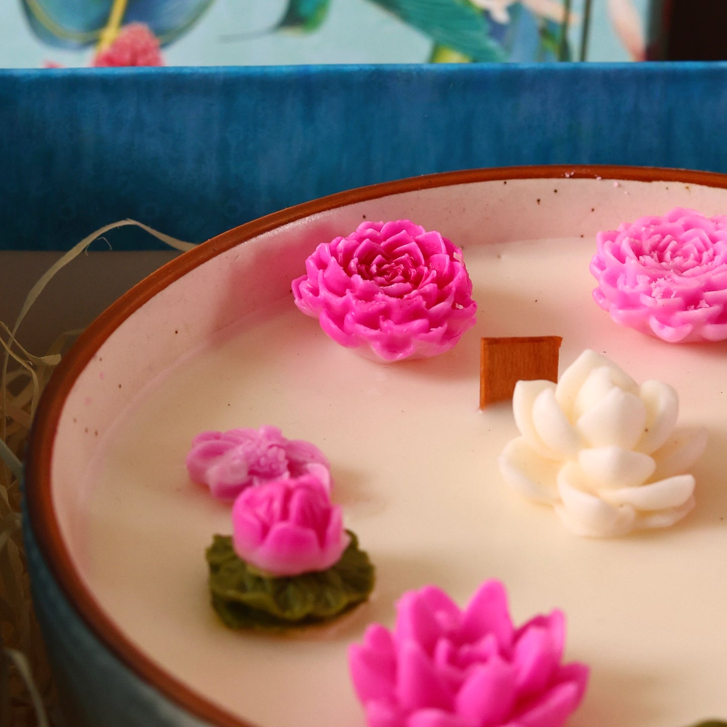 Luminous Lotus Bowl Candle Gift Hamper