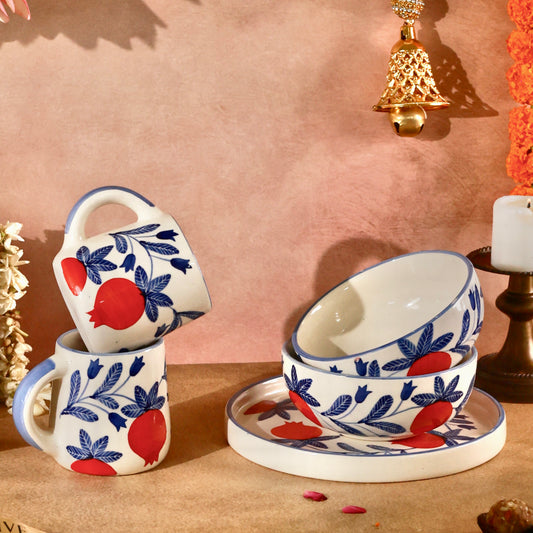 Anar-e-Andaz Snack Set - 4 pieces