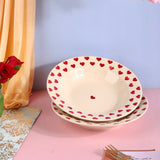 Beating Heart Pasta Plate Large