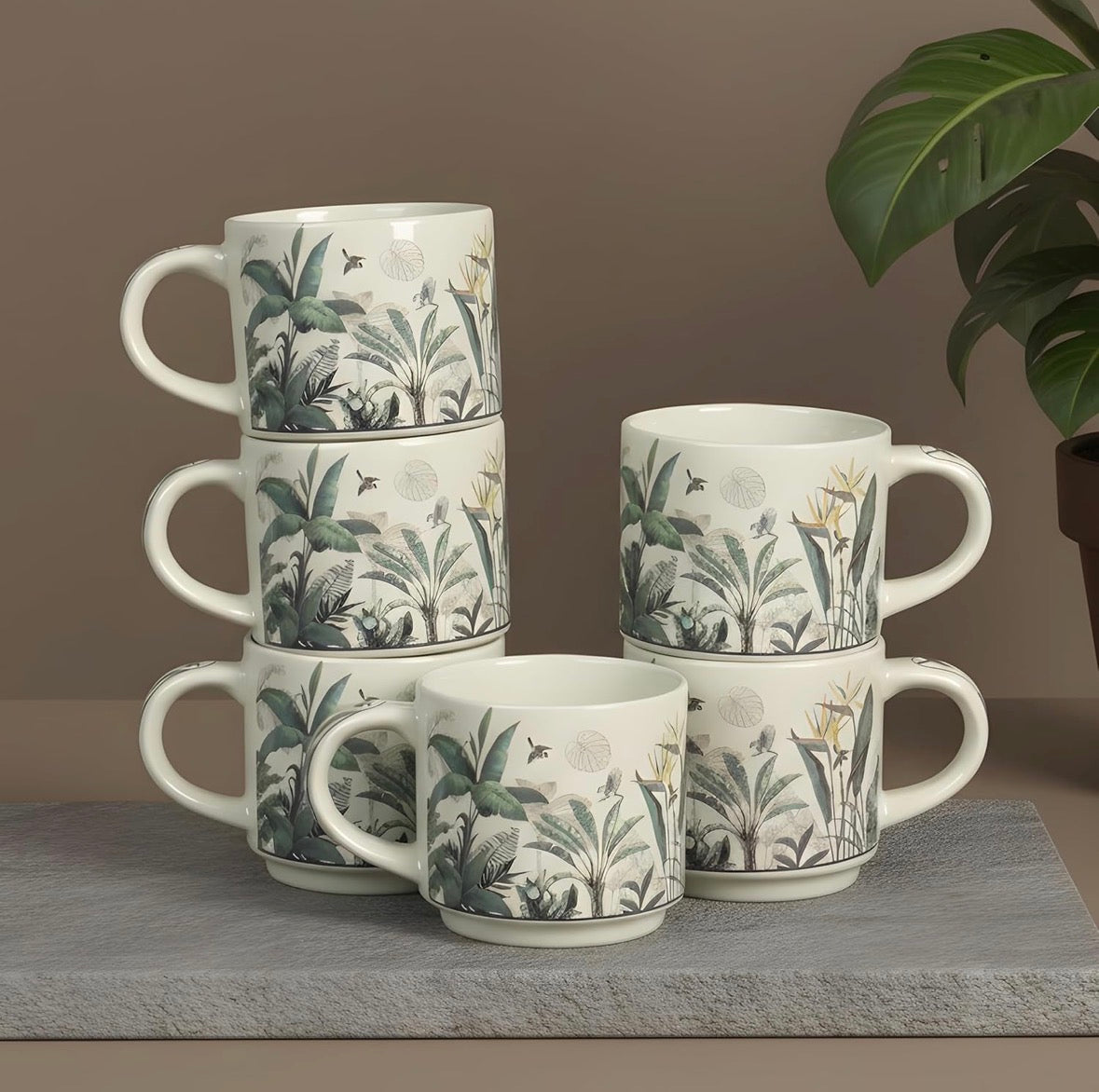 Everyday Joy Teacups Set of 6