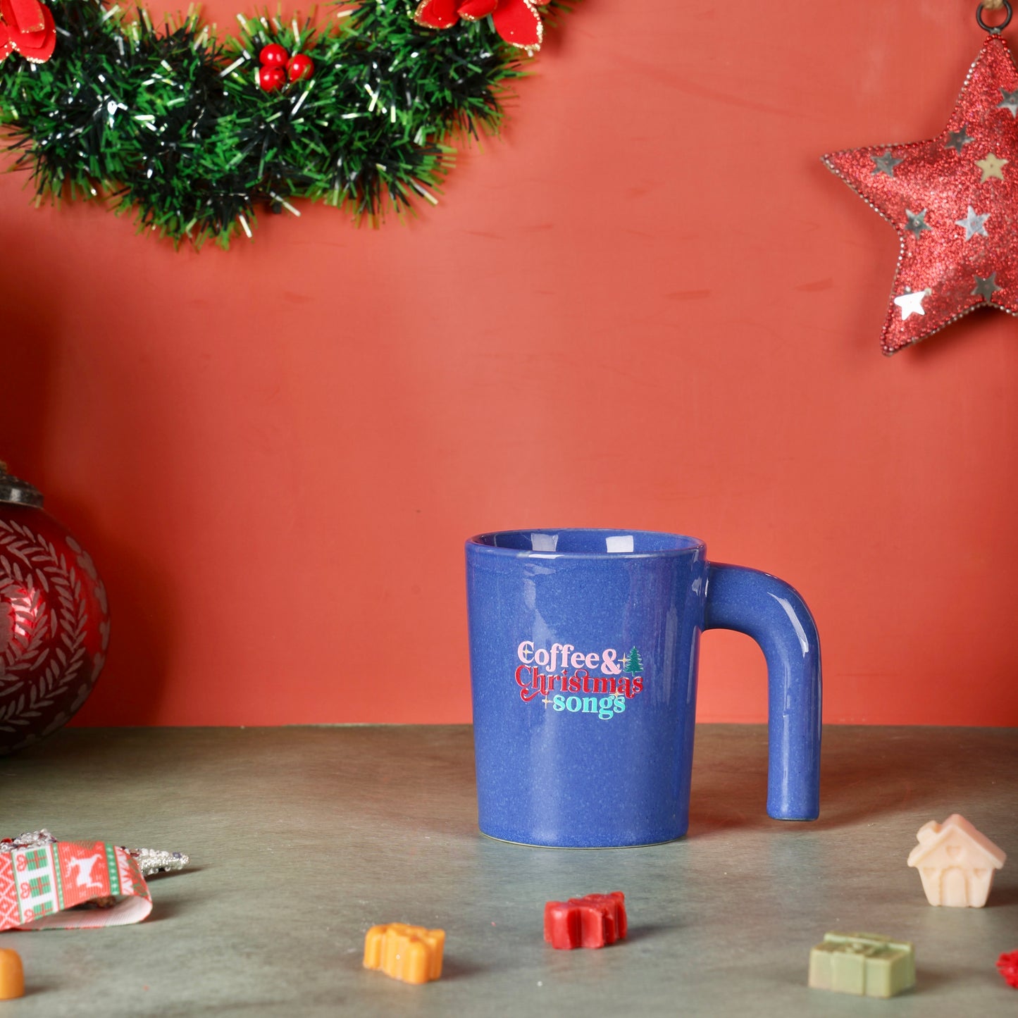 Coffee & Christmas Songs UV DTF Mug