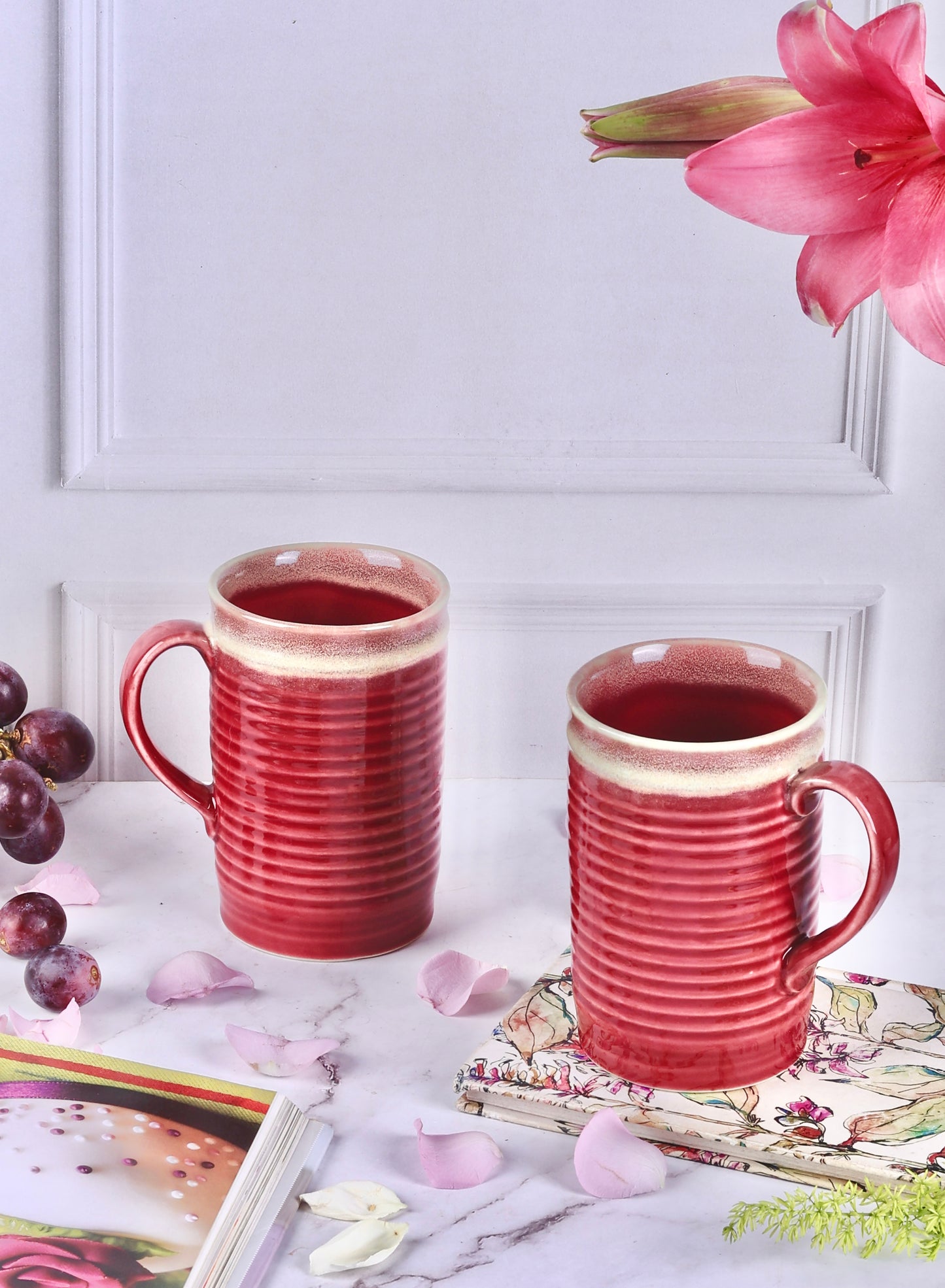 Red Studio Pottery Beer Mug