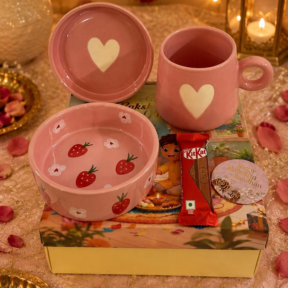 Rakhi Gift Hamper - Heart Spun for Sister