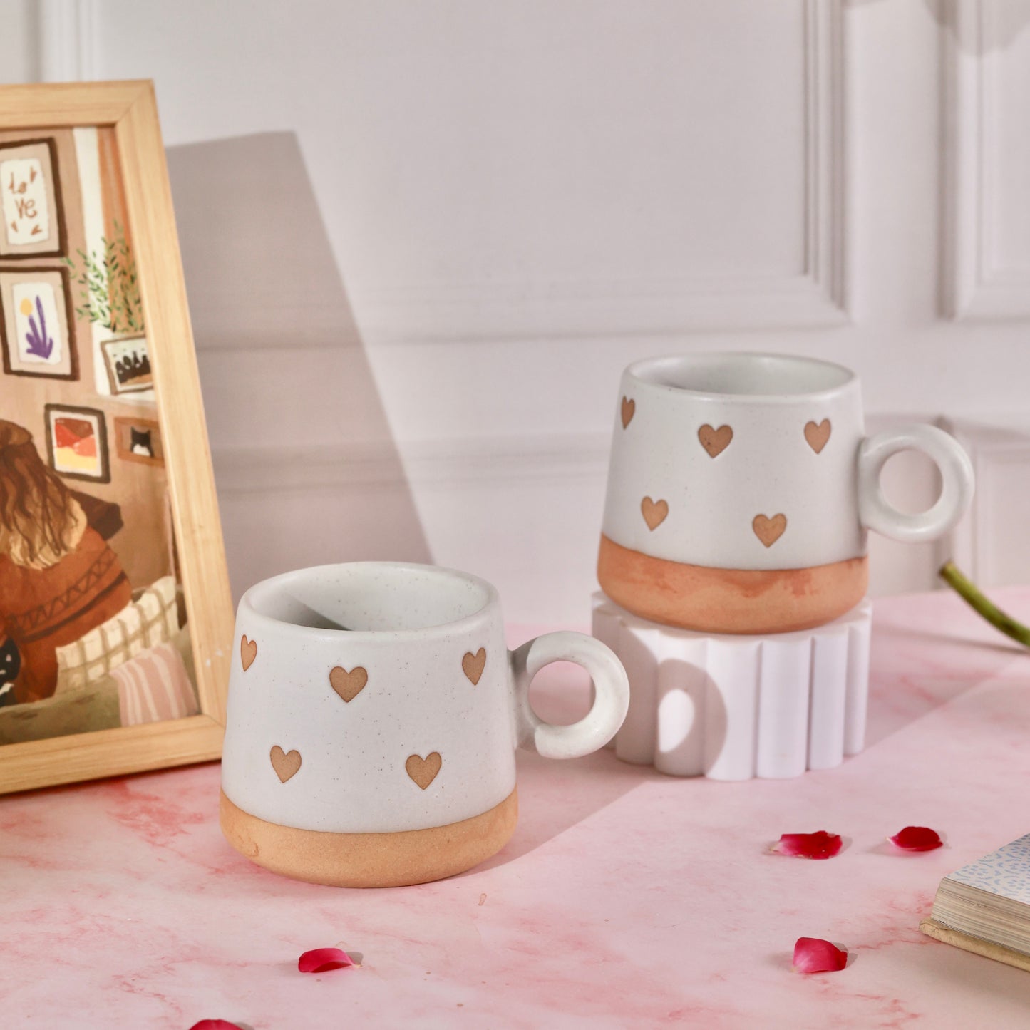 Heart is Full Mugs