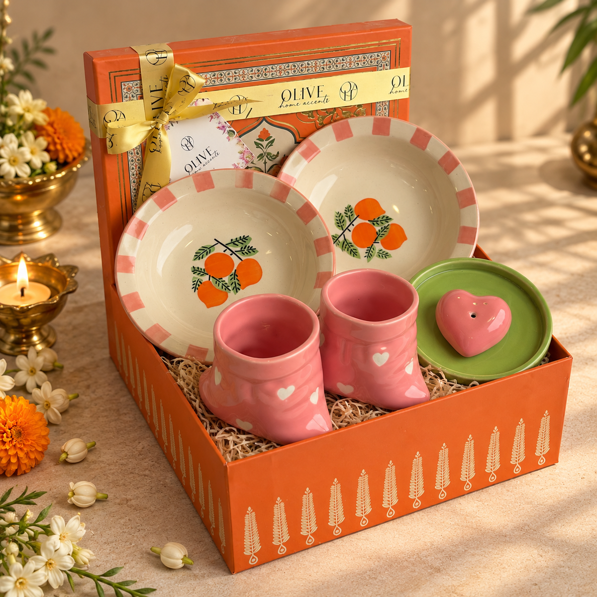 Sunset Bloom Festive Gift Hamper