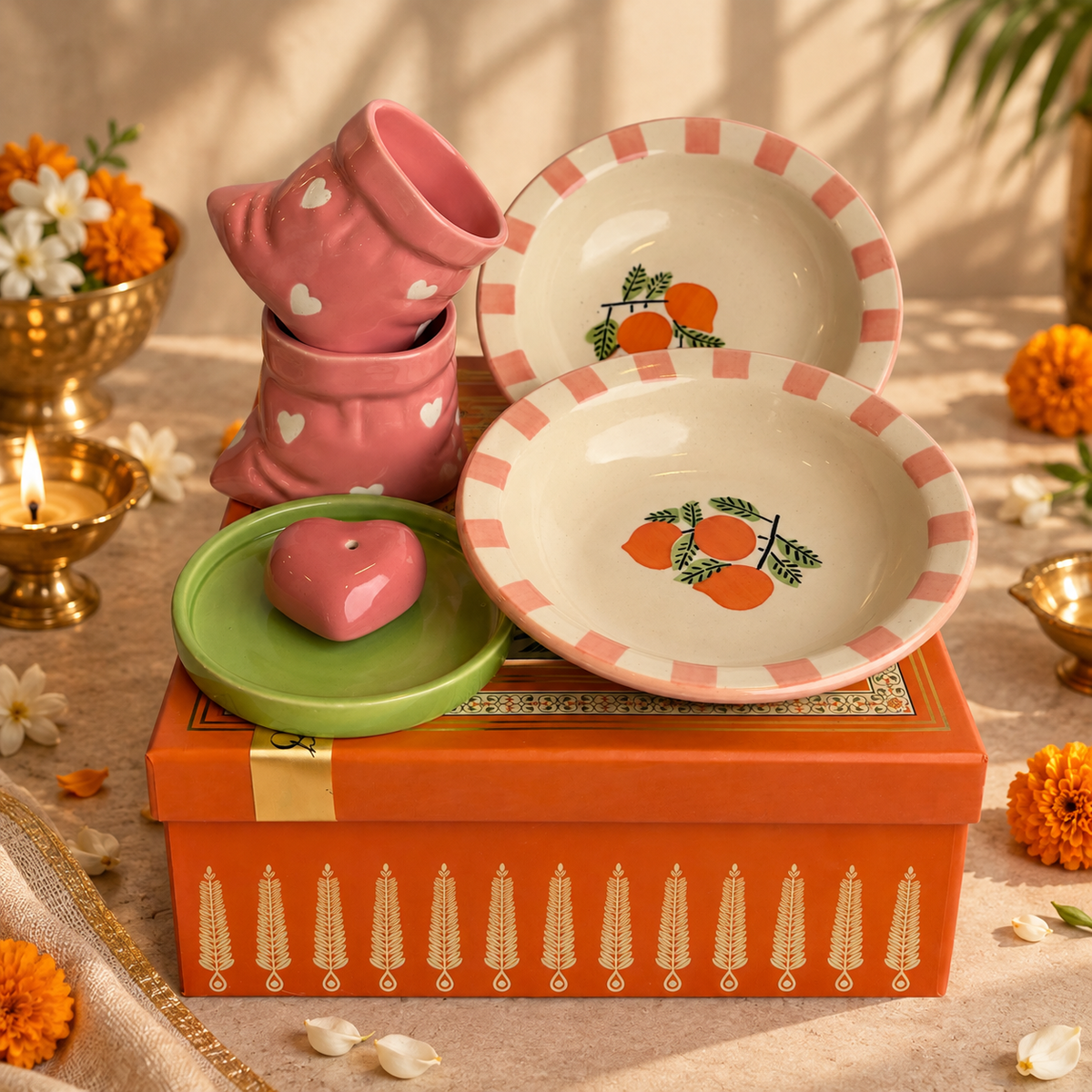 Sunset Bloom Festive Gift Hamper