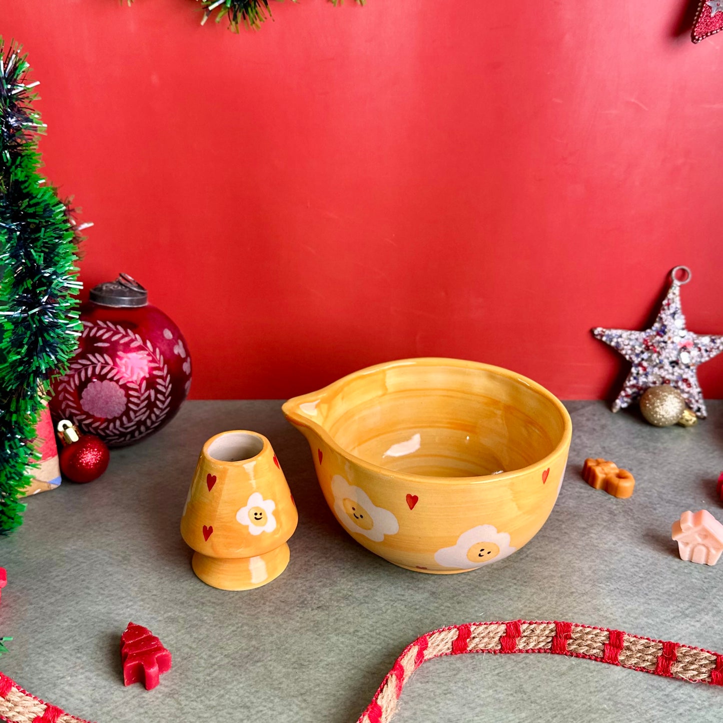 Eggstra Love Matcha Bowl Duo