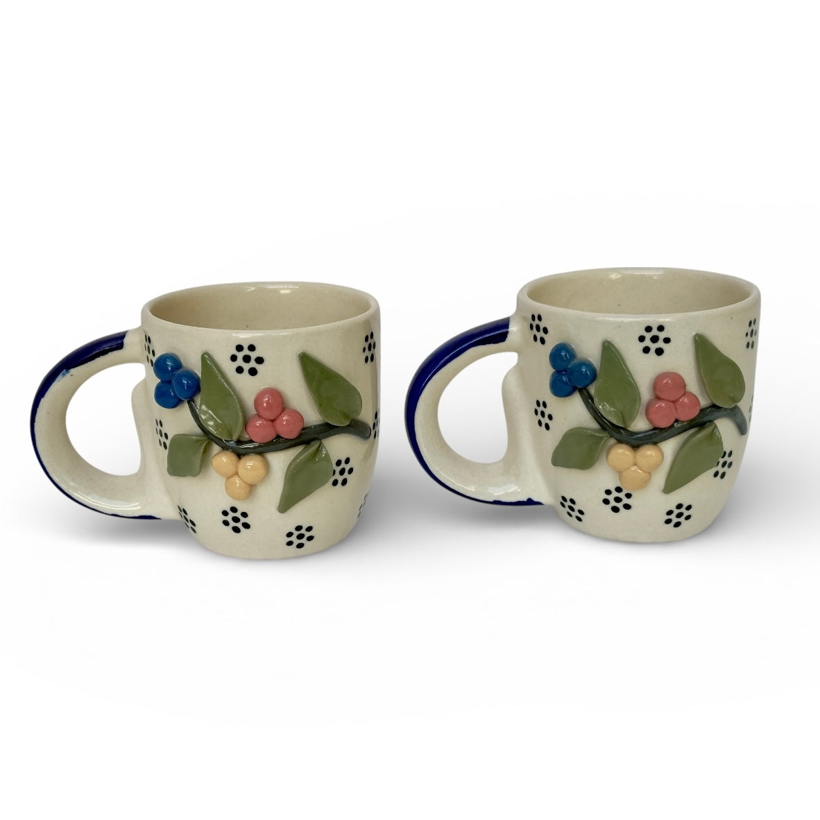 3D Berry Pop Mugs - Set of 2