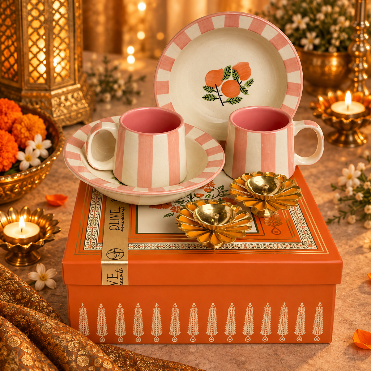 Sunset Bloom Festive Gift Hamper