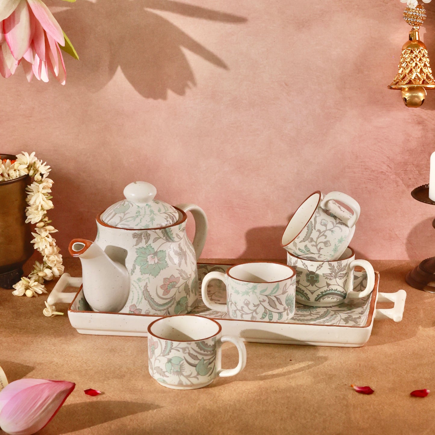 Phool Bagh Teaset Set of 6 pieces