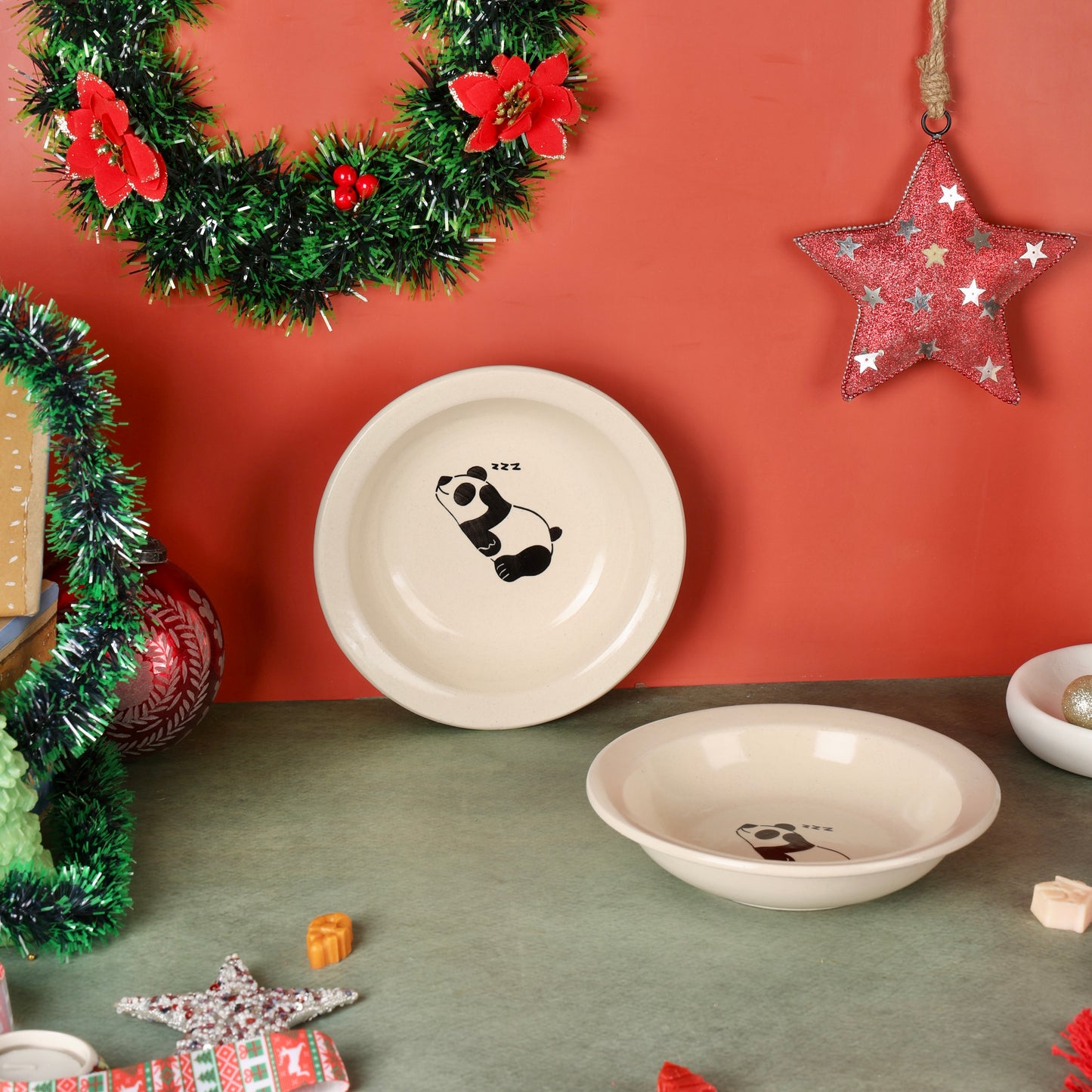 Lazy Panda Pasta Plate