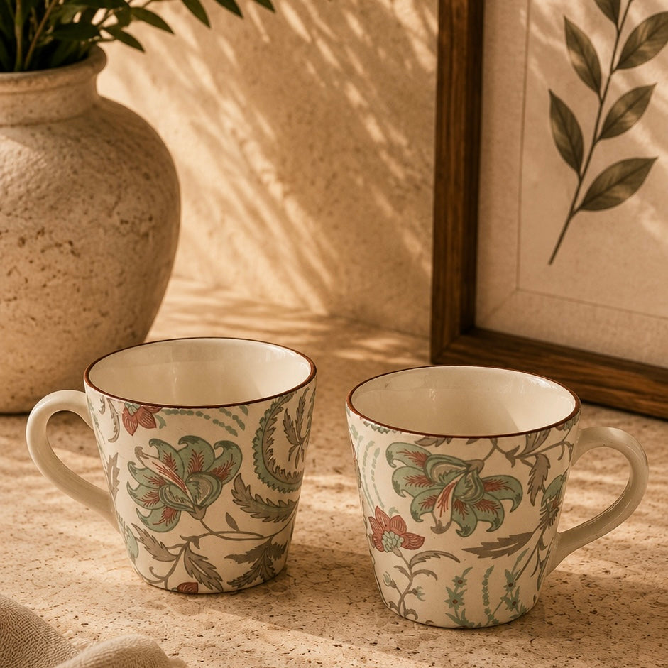 Phool Bagh Espresso Cups - Pack of 2