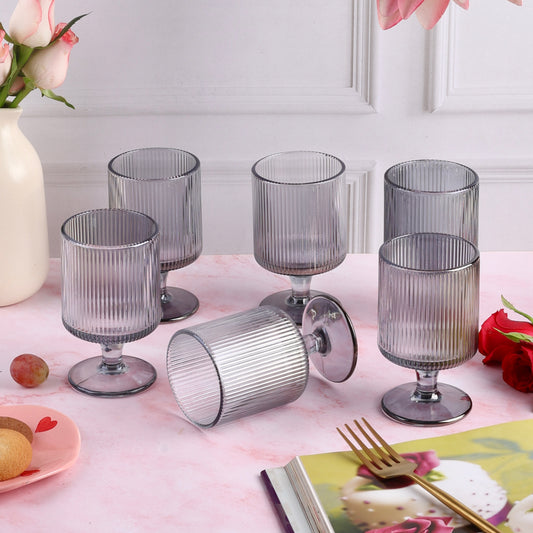 Smoky Juice or Cocktail Glasses