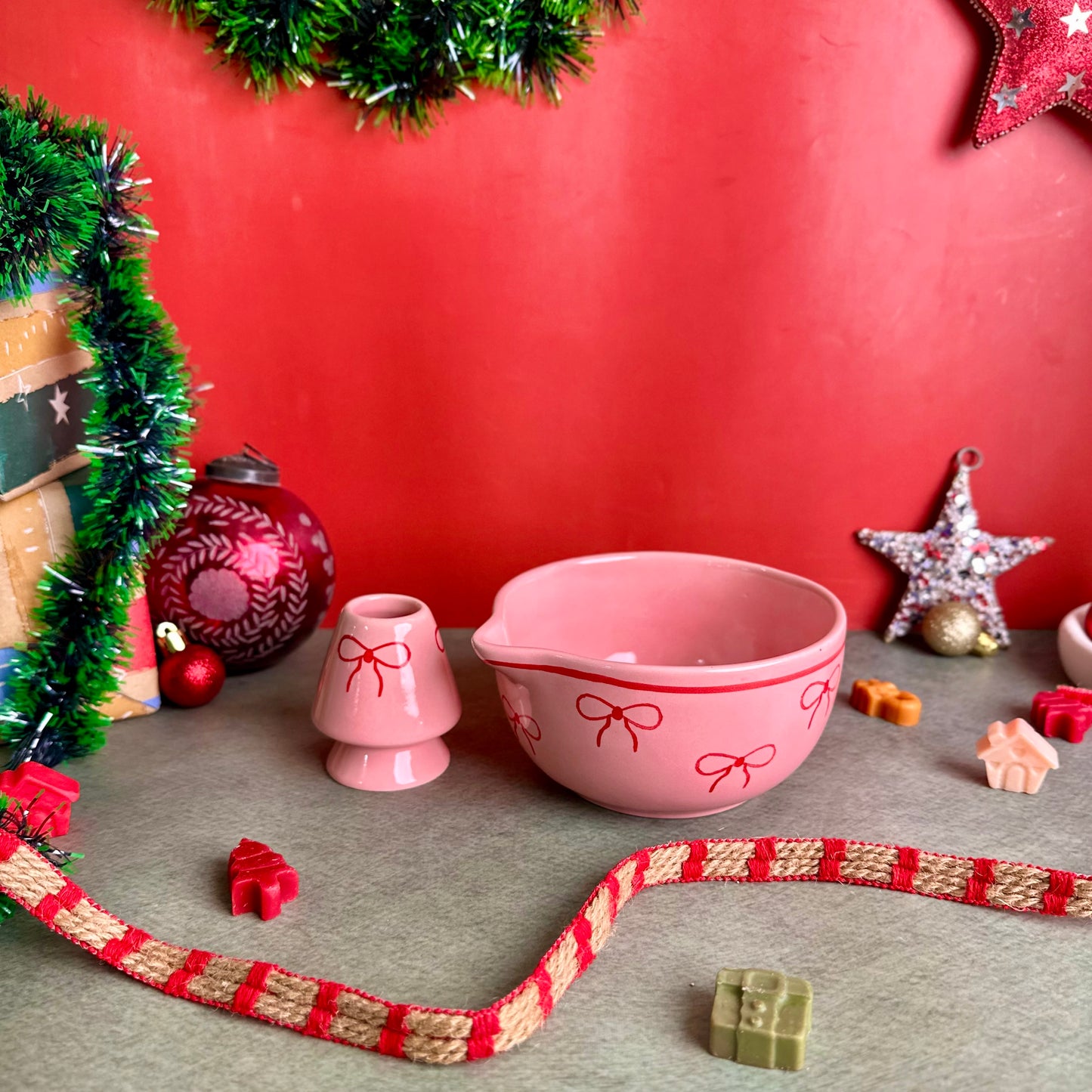 Bow-Licious Matcha Bowl Duo