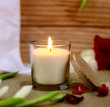 Rose, Sandalwood & Patchouli Scented Candle