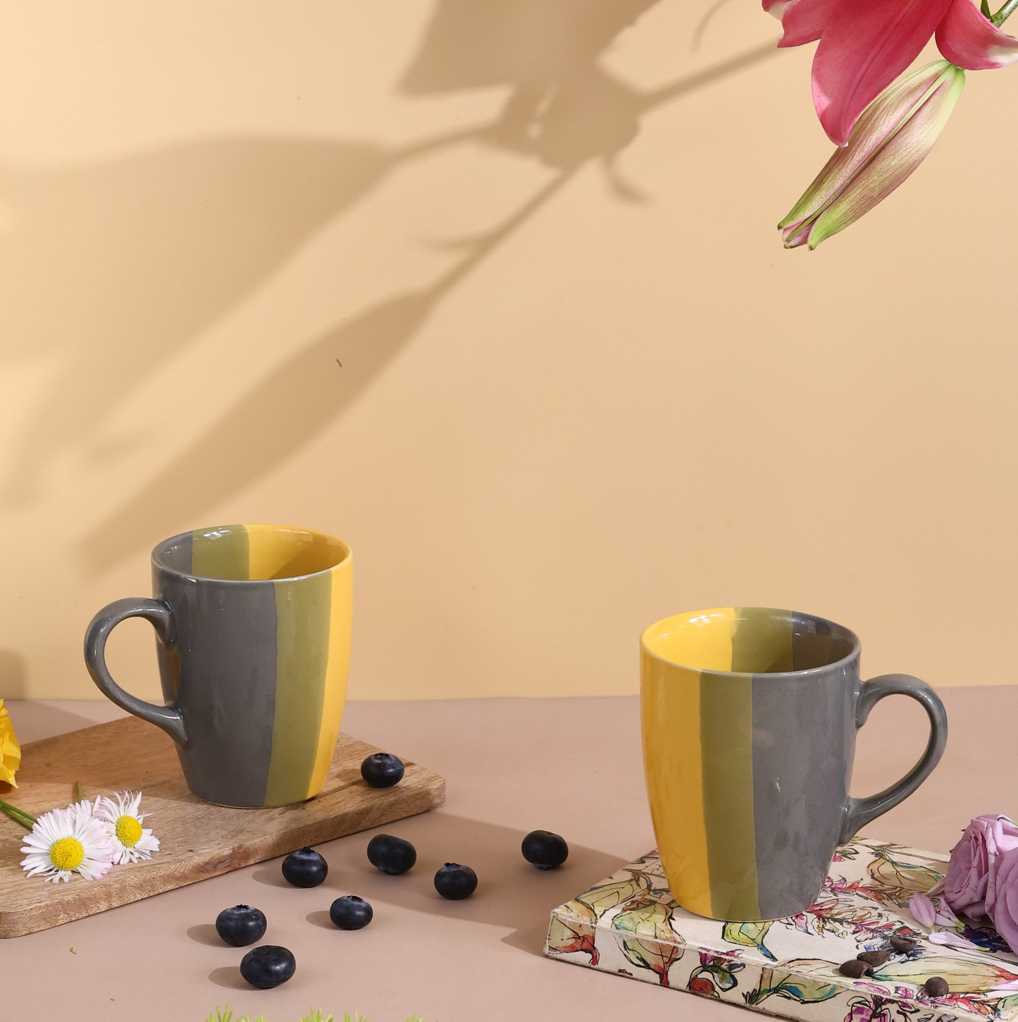 Rachel, Monica & Phoebe Contemporary Mugs