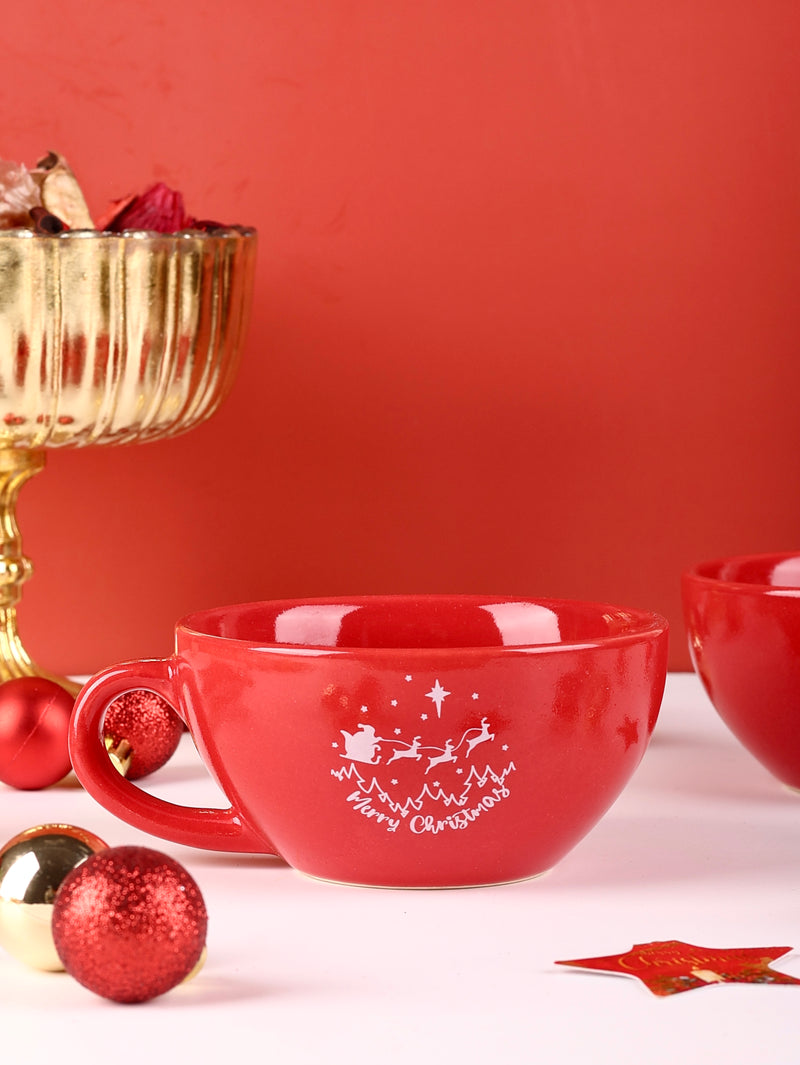 Christmas Special Red Gigi Cappuccino Mug
