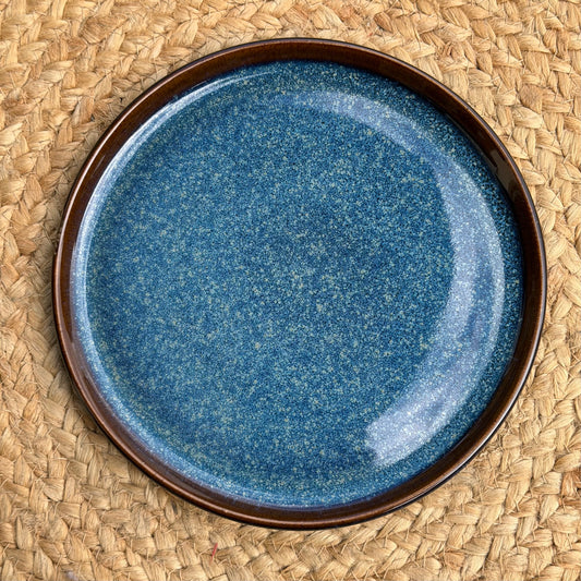 Royal Venetian Studio Pottery Deep Sided Snack Plate - Pack of one