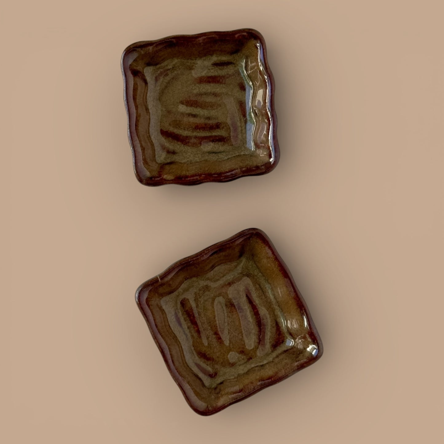 Set of 2 Tapas Square Individual Serving Bowls