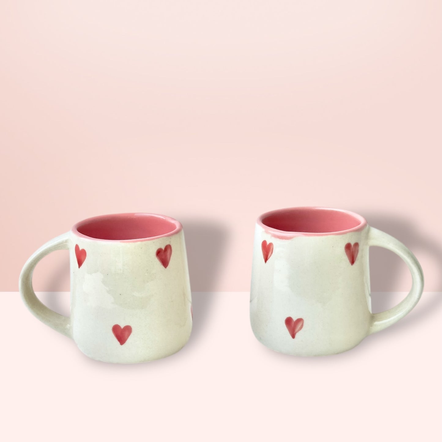 Irresistible Heart Mugs - Set of 2
