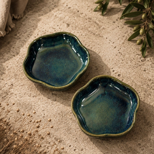 Veda Uneven Mini Tapas Bowls - Set of 2
