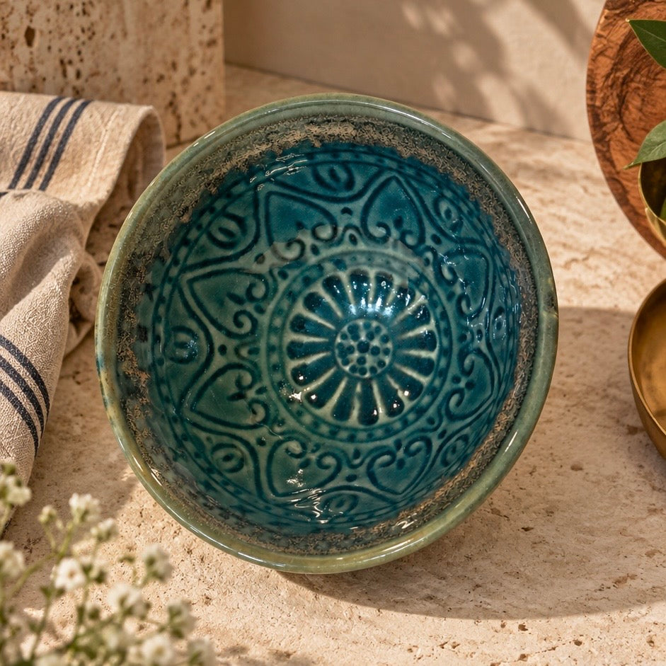 Raga Studio Pottery Snack Bowl - Pack of one